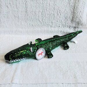 NWT Stuffed Shimmy Alligator 10-932 16" Long by Caravan Softoys!!